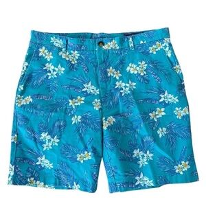 Vineyard Vines Men’s Tropical Floral Curacao 9” Breaker Shorts Classic Fit 38